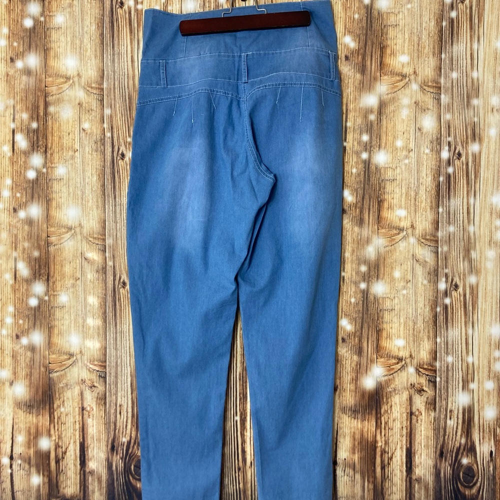 High waisted button fly pants - Picture 2 of 5